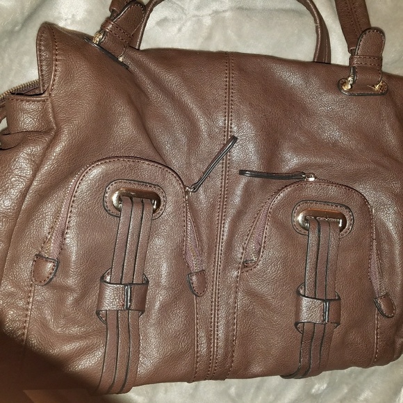 Brown Leather- like Bag - Picture 2 of 6